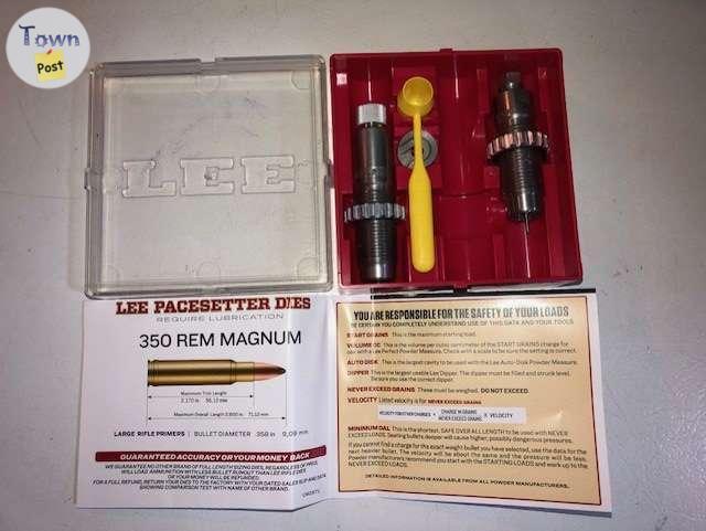 Photo of Lee Precision 350 Remington Magnum Full Length Steel 2 die set - 1 available