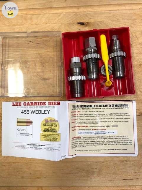 Photo of Lee Precision .455 Webley Full Length Reloading Die set **Brand New**