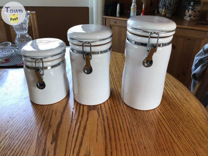 Photo of KITCHEN CANISTERS