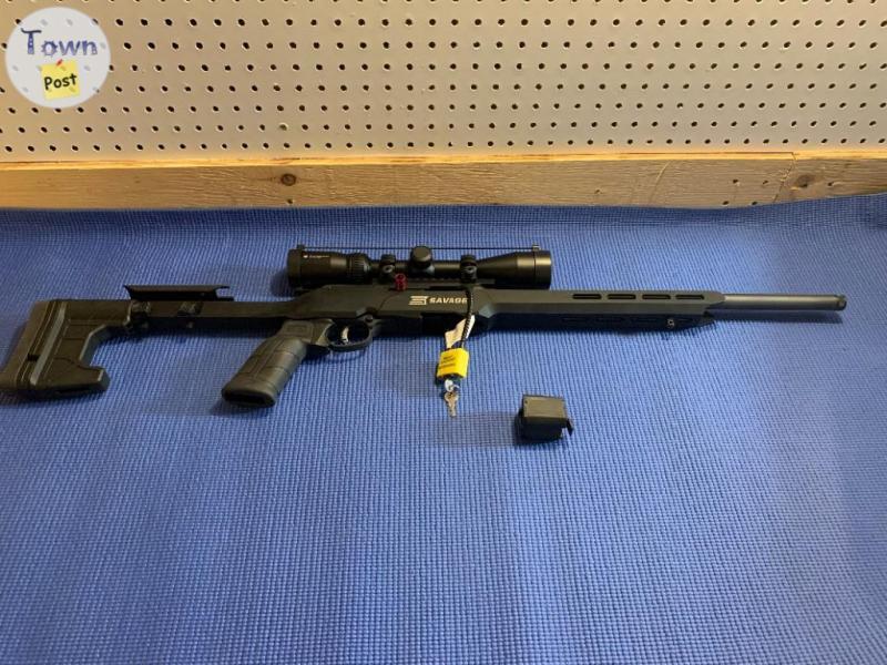 Photo of Savage A22 PRECISION c/w Vortex Crossfire II 3-9x40 Scope