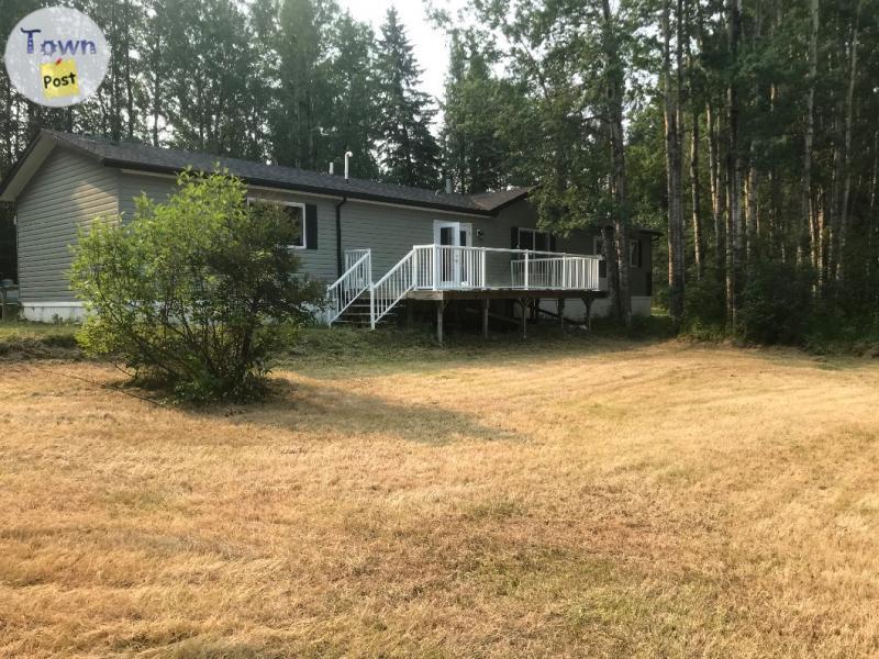 Photo of 1500 sq ft 3 bedroom home on 2.57 acres near fort assinaboine