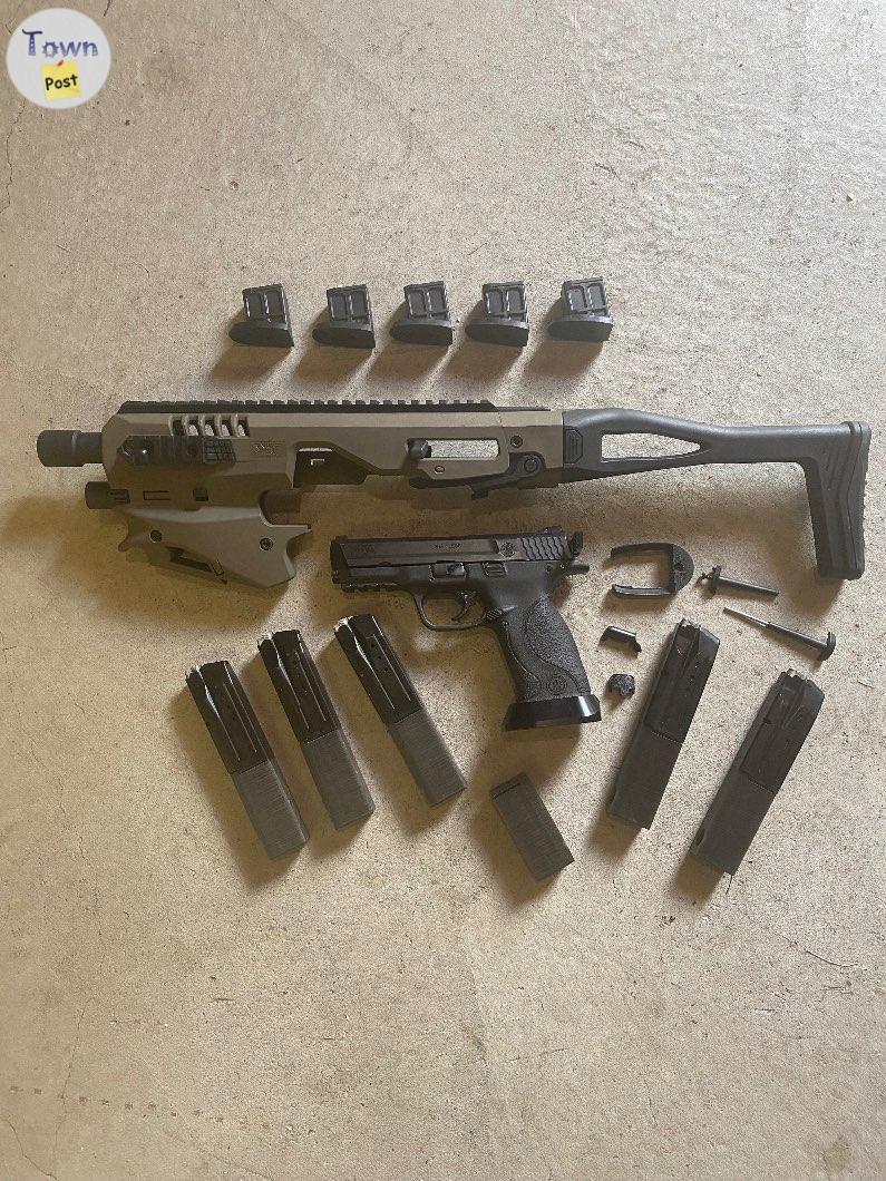 Photo of S&W MP 9 conversion kit