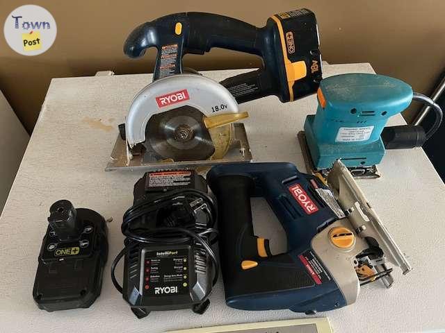 Photo of Cordless Tools Ryobi Circular Saw/Jigsaw