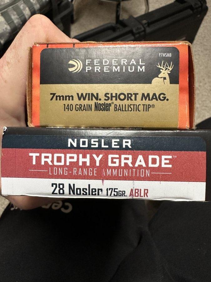 Photo of Federal Premium 7WSM & Nosler Trophy Grade 28 Nosler